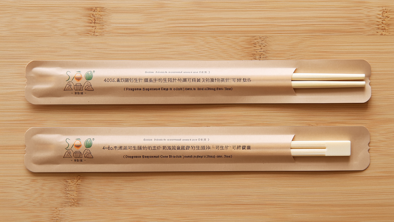 Disposable Twins Bamboo Chopsticks