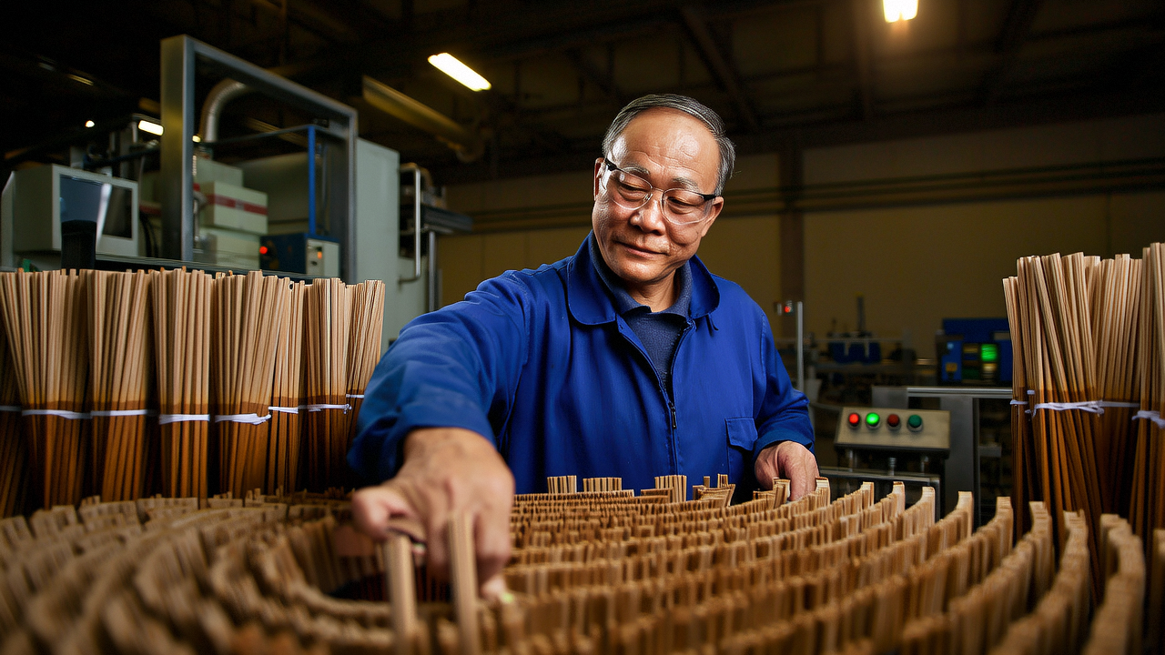 round chopsticks factory