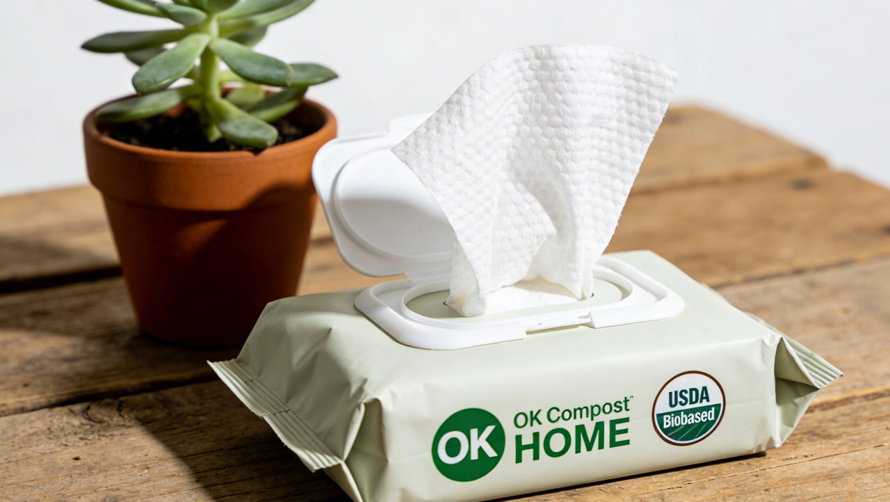 Wholesale Compostable Wipes Sustainable Bulk Solution for Retail  Hospitality?